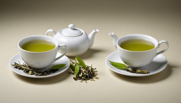 Thé blanc et thé vert : le duel des saveurs délicates